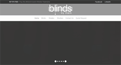 Desktop Screenshot of blindsandshadesbymark.com